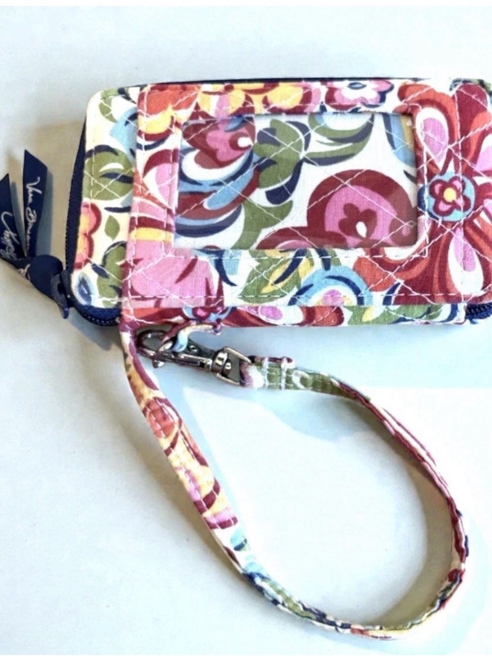 Vera Bradley Hope Garden All-in-One Wristlet Wallet Floral Retired 2009